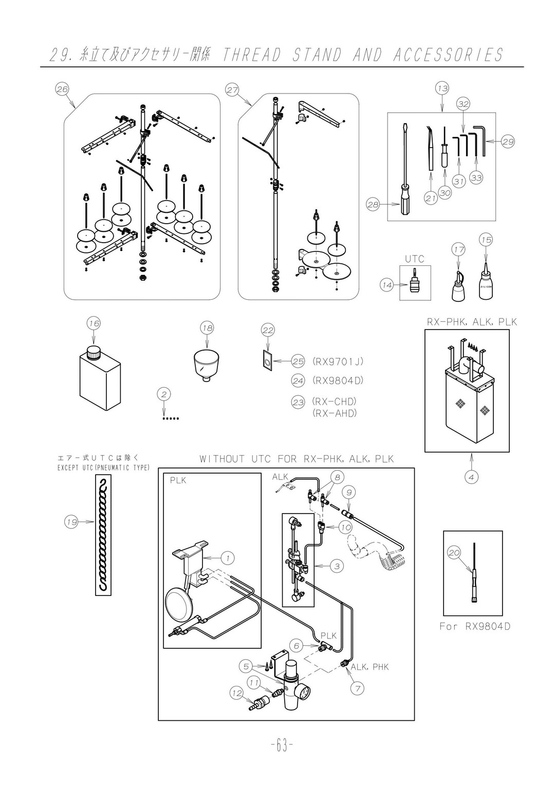 29 THREAD STAND AND ACCESSORIES фото