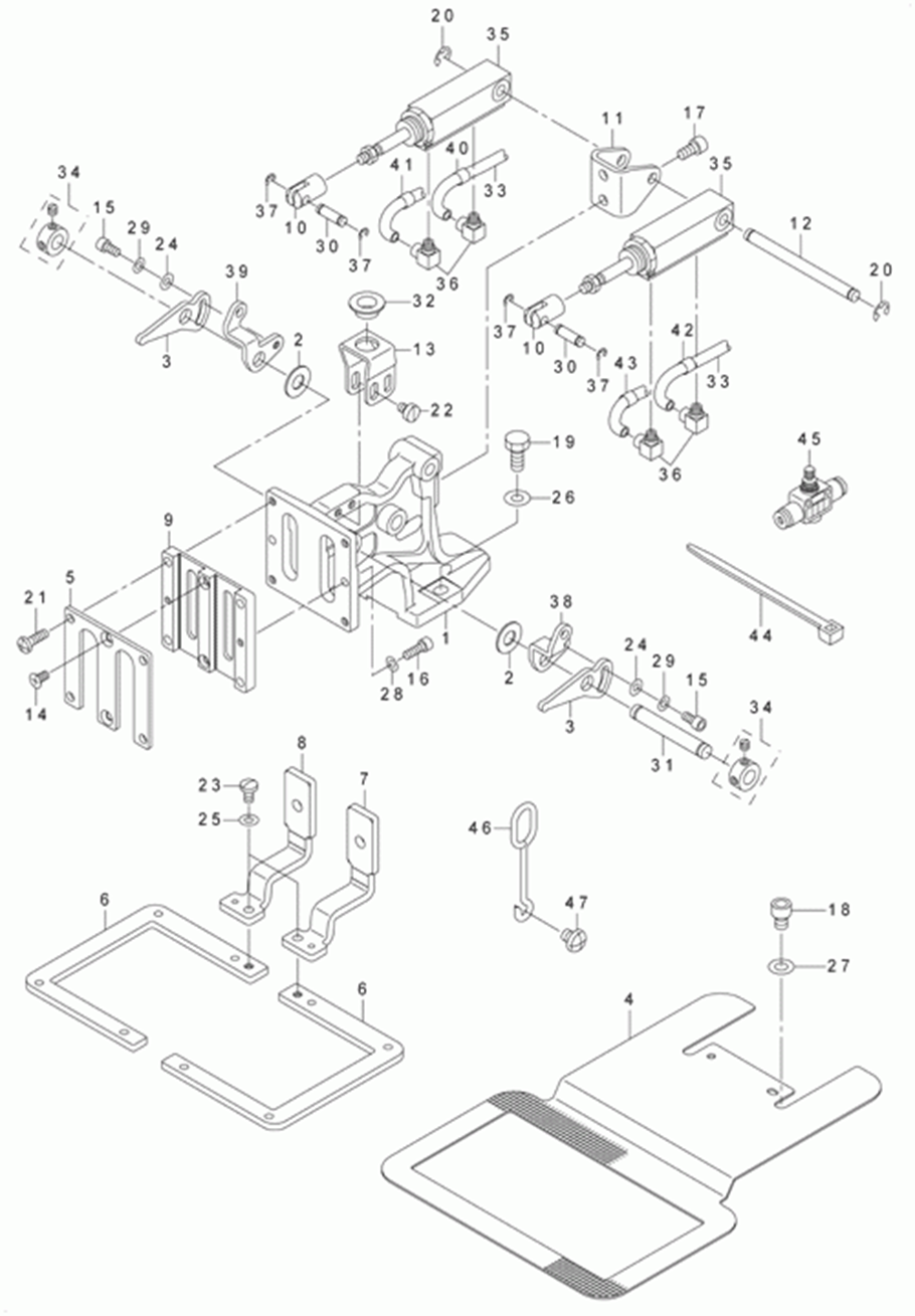 LK-1910 - 11.CLOTH FEED MECHANISM COMPONENTS (FOR LK-19 0HA,19 0SA)