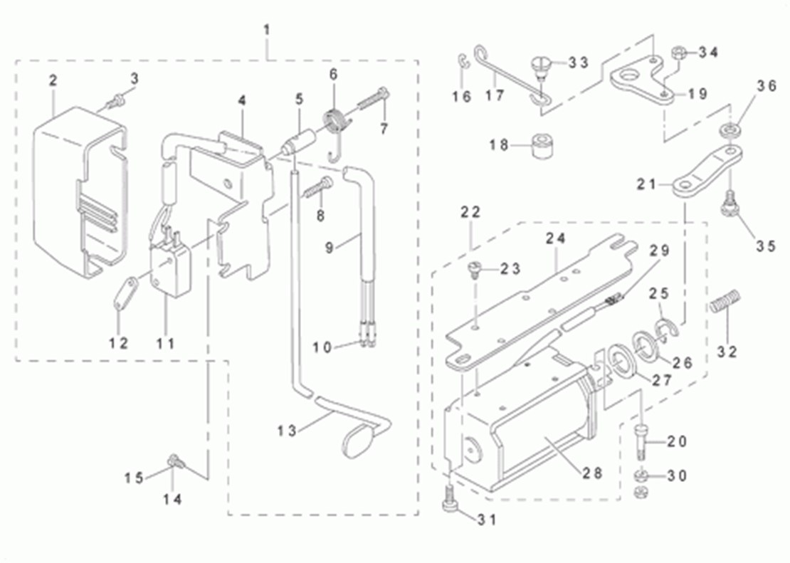 DMN-5420N-7 - 9.AUTOMATIC REVERSE FEED COMPONENTS