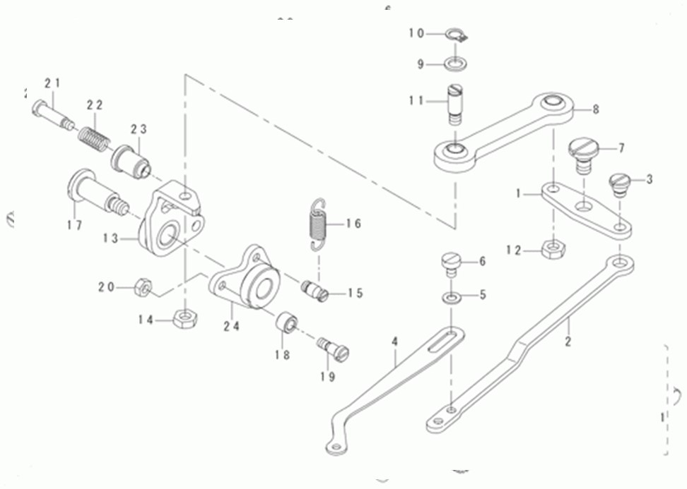 MB-1377 - 11. THREAD BIND NOTCH COMPONENTS(FOR MB-1377)