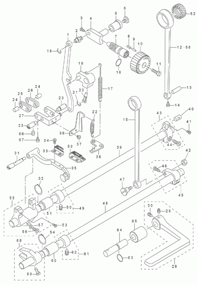 DDL-8700 - 5. FEED MECHANISM COMPONENTS