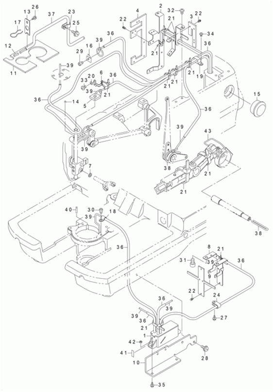 MEB-3200CS - 26. LUBRICATION MECHANISM COMPONENTS