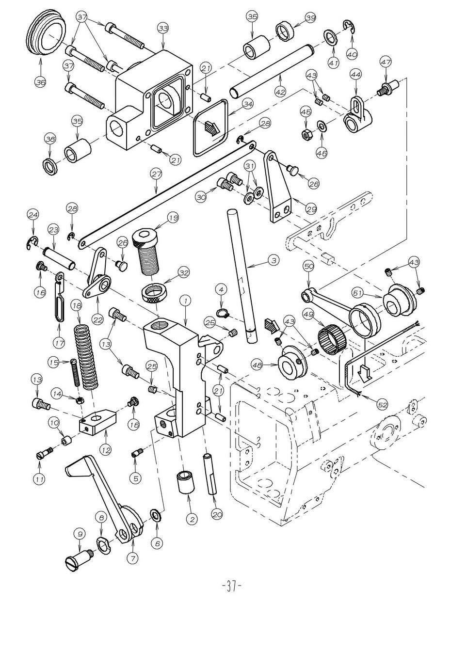 18 REAR PULLER MECHANISM