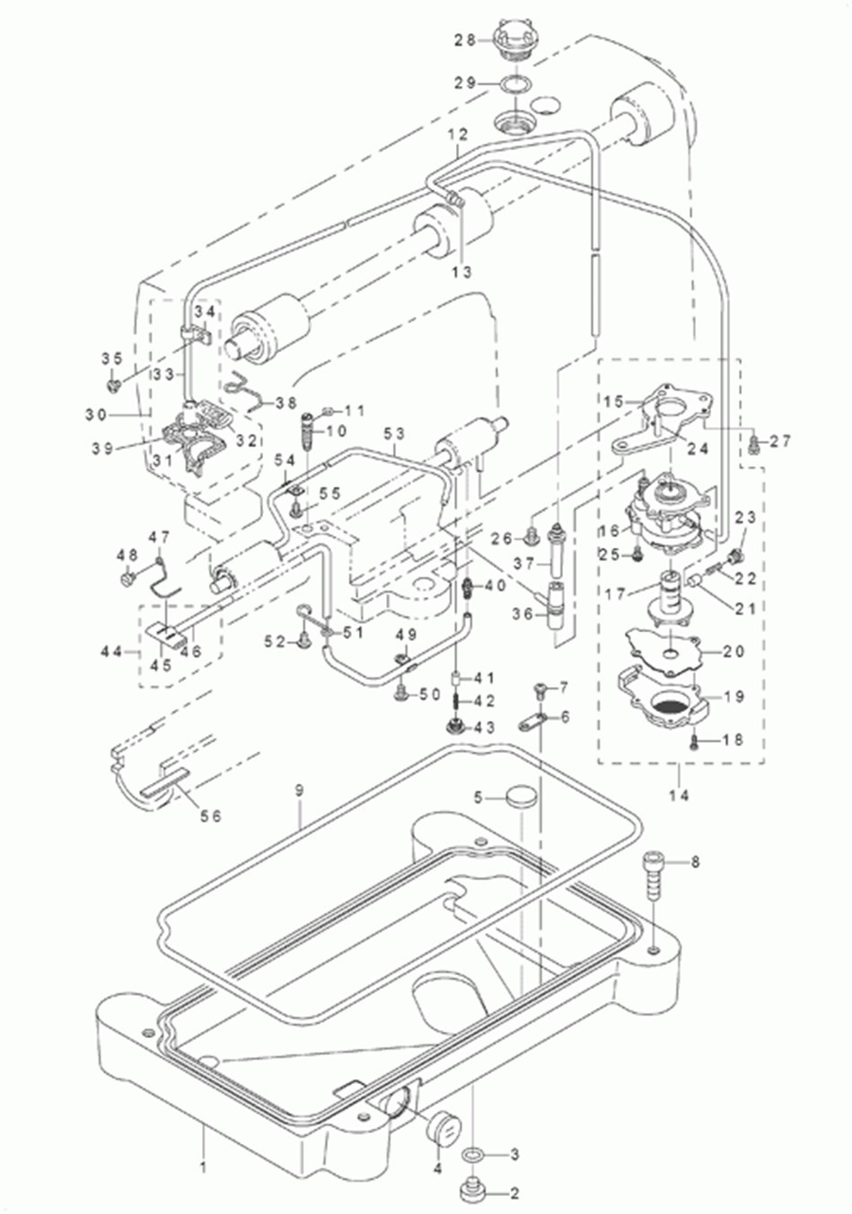 DLN-6390 - 10.OIL LUBLICATION COMPONENTS