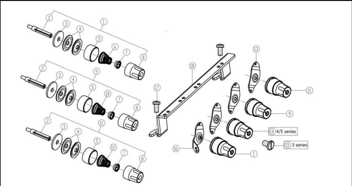 5 Thread Tension Mechanism фото