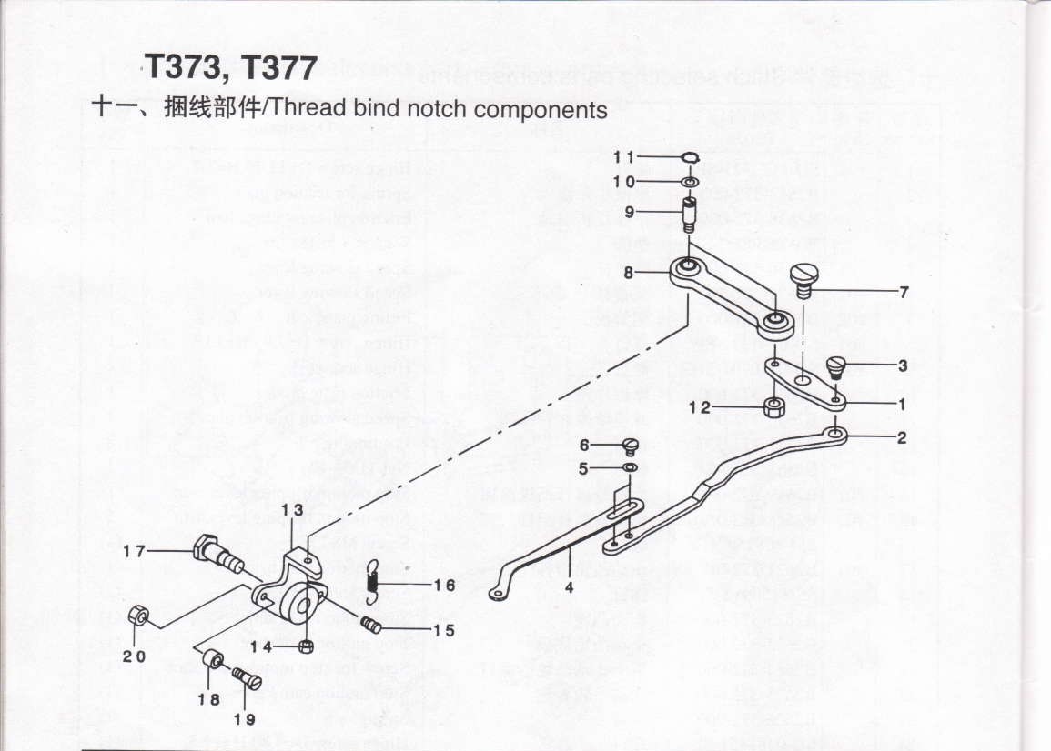 11 Thread bind notch components фото