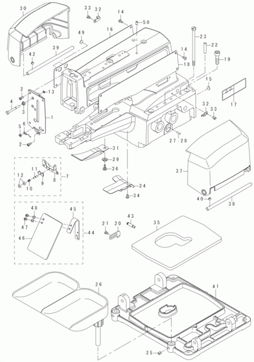 MB-1377 - 2. ARM & MISCELLANEOUS COVERS COMPONENTS