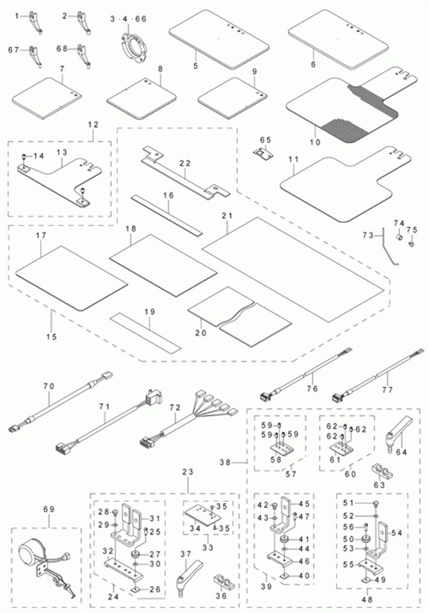 AMS-210D - 23.OPTIONAL PART COMPONENTS