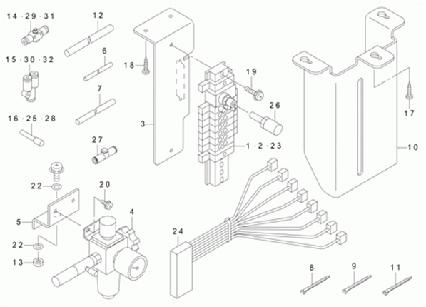 MEB-3200CS - 25. AIR COMPONENTS