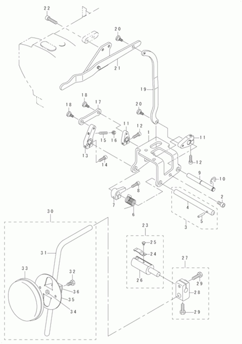 LU-1565 - 10. KNEE LIFTING COMPONENTS