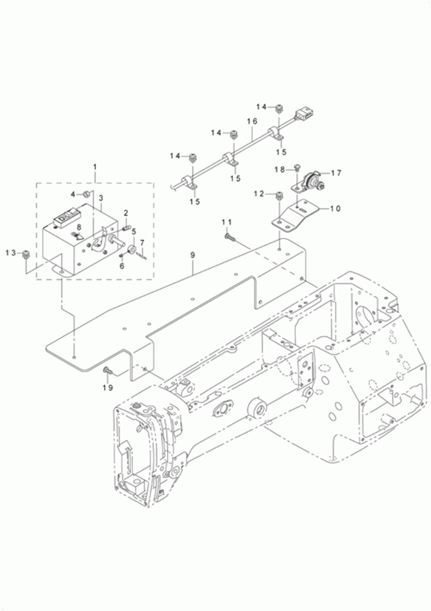 AVP-875S - 30. BOBBIN WINDER COMPONENTS