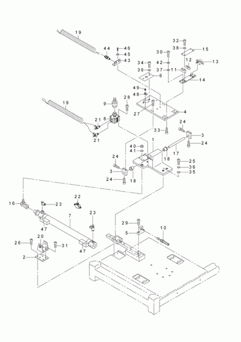 AVP-875A - 17. FORM PLATE MECHANISM COMPONENTS