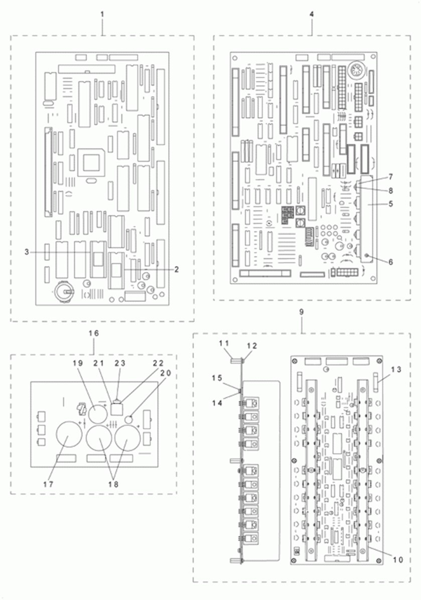 AMS-223C - 20. CIRCUIT BOARD COMPONENTS