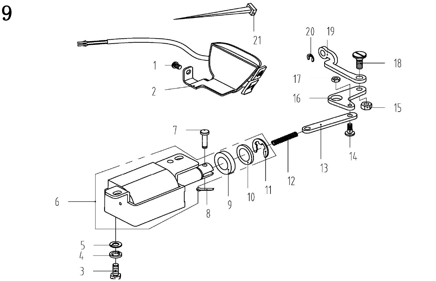 9. Automatic Reverse Feed Components фото