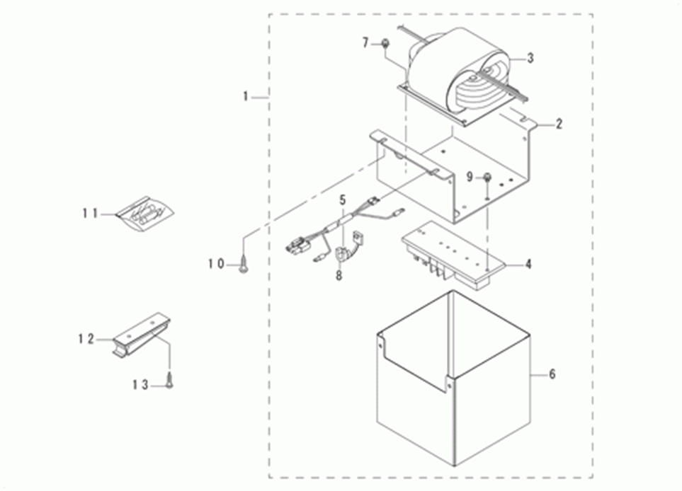 LK-1942GA - 17.HEATER UNIT COMPONENTS (Z TYPE)