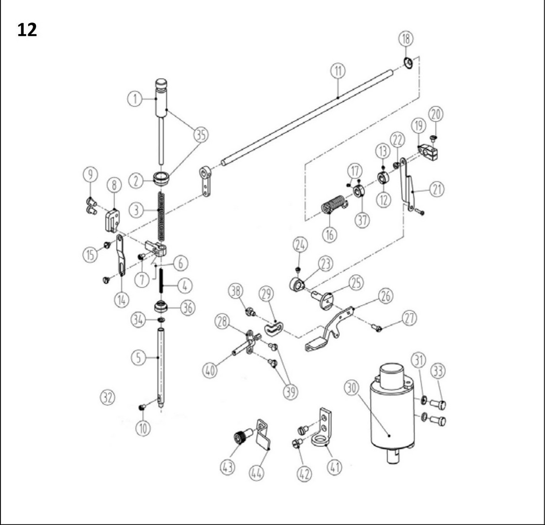 12 Pressser Form Assemblies