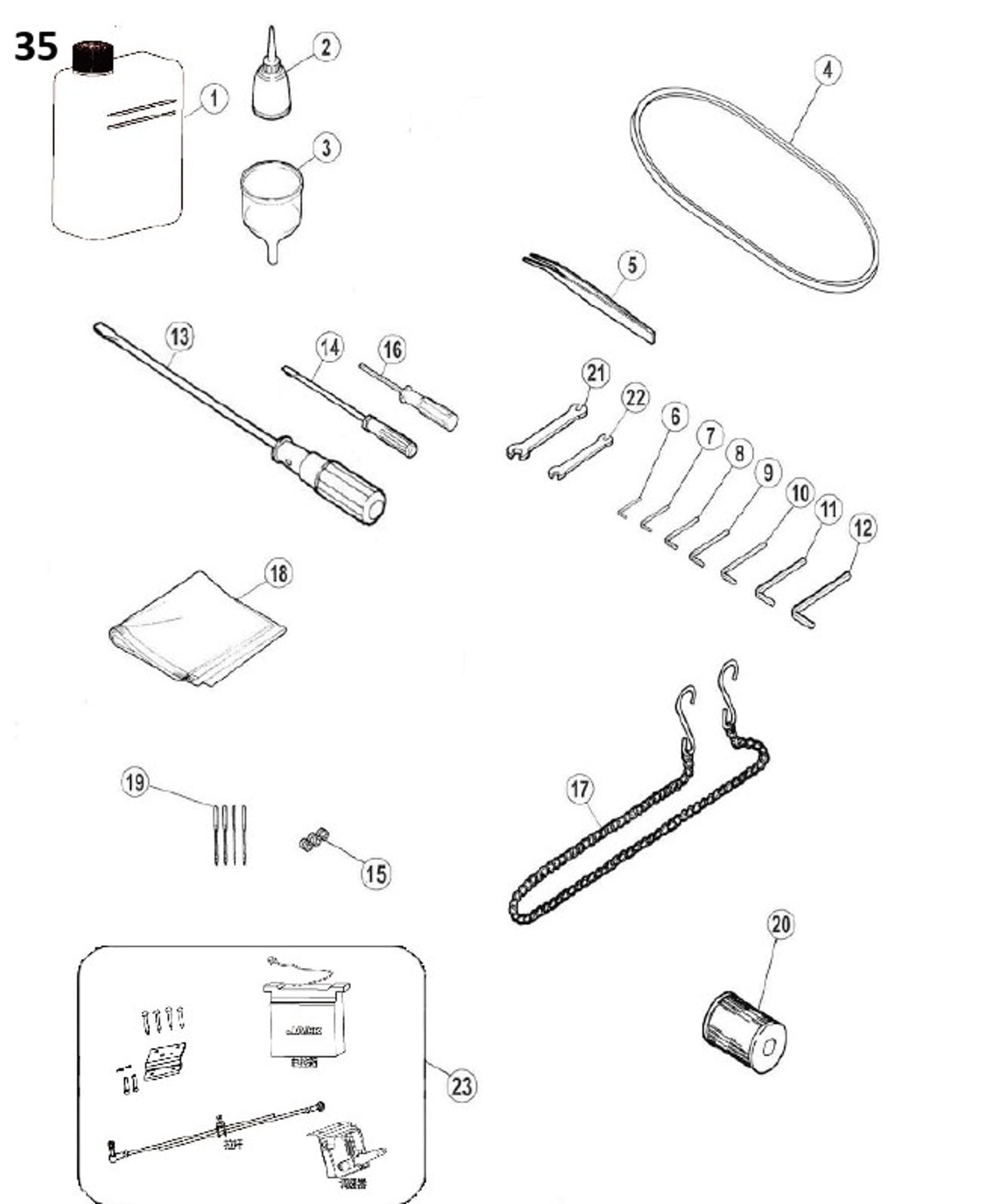 35 Accessories Assemblies фото