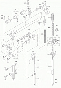 LU-1565 - 6. PRESSURE ADJUSTING & UPPER FEED MECHANISM COMPONENTS